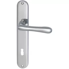   Marchesi hosszúpajzsos kilincsgarnitúra Elegant 22 BB 90 mm krómozott sárgaréz