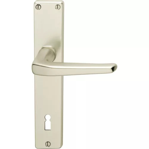 Secotec hosszúpajzsos kilincsgarnitúra Europa BB alumínium F2 SB-1 PE