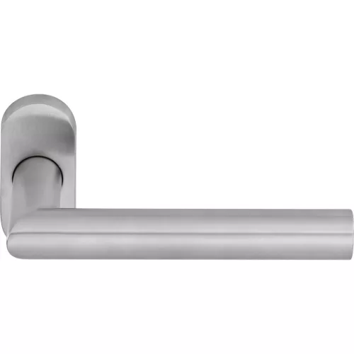 Ogro Félkilincs Premium 8906 Fs/6621 Rozettás Nemesacél Matt