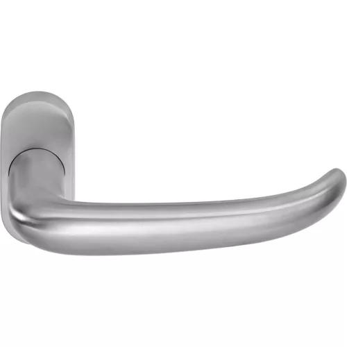 Ogro Félkilincs Premium 8999 Fs/6621 Rozettás Nemesacél Matt
