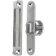 Görgős csappantyúzár kerek előlappal 20 x 110 mm horganyzott acél