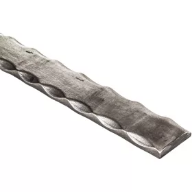  ARTEFERRO korláttető oldalt kalapált 40 x 8 x 3000 mm kovácsoltvas