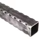 ARTEFERRO cső 30 x 30 x 25 hossz 3000 mm kovácsoltvas kalapált