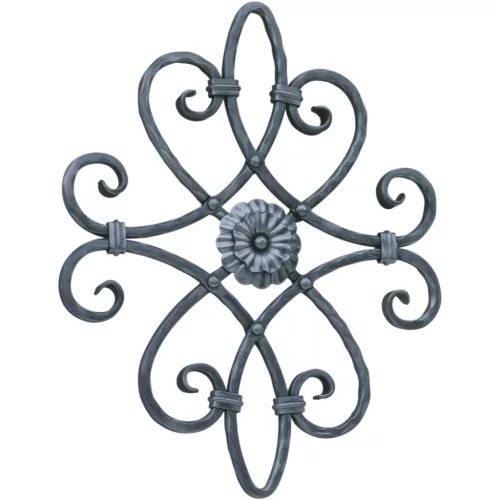 ARTEFERRO díszítőelem profil 12 x 12 mm 430 x 530 mm kovácsoltvas