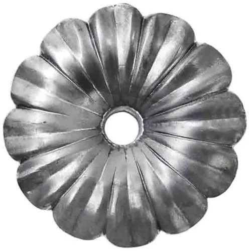 ARTEFERRO rozetta ? 95 mm 8 mm-es furattal kovácsoltvas