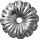 ARTEFERRO rozetta ? 95 mm 8 mm-es furattal kovácsoltvas