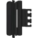 SIMONSWERK objektpánt VX 7859/160-4 FD 18/12 pántmag.160mm rozsdamentes fekete