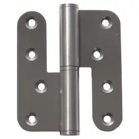 Csavaros pánt B 1835 jobbos 1002 x 864 x 3 mm rozsdamentes