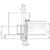 SIMONSWERK objektpánt VX 7729/160 18-3 pántmagasság 160 mm nemesacél