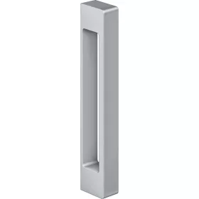   Ajtófogantyú KCH1700 ragasztható 200 x 26 x 40 mm alu ezüstszínű