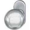 Fsb Ajtógomb Rozettán 7 802  50 mm Egyenes Forgatható Rozsdam. Acél Matt