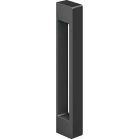   Ajtófogantyú KCH1700 ragasztható 200x26x40mm alu fekete matt RAL9005