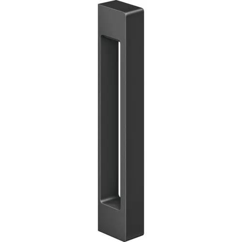 Ajtófogantyú KCH1700 ragasztható 200x26x40mm alu fekete matt RAL9005