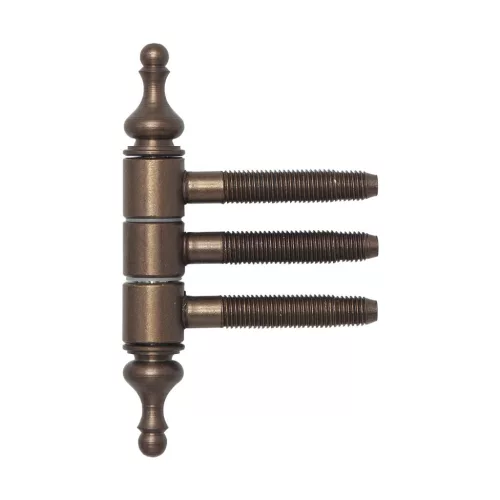 Befúrópánt 3-részes díszes 16 mm antik bronz acél