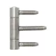 BAKA C 1-20 WF háromrészes befúrópánt stiftbiztosítással 20 mm horg. acél