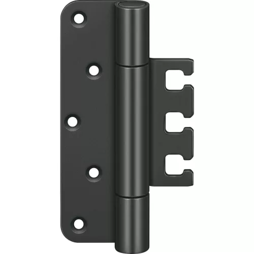SIMONSWERK objektpánt VX 7729 pántmagasság 120mm acél bevont fekete RAL 9005