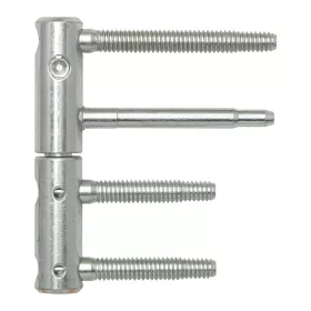   Ajtópánt 3D 2-részes csap 80 55 teherbírás 120kg ? 20mm ezüst horg.