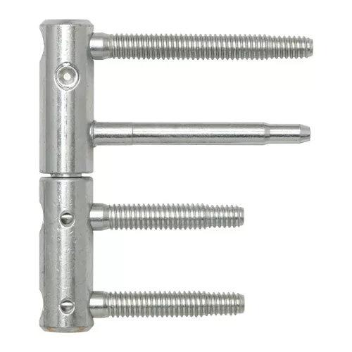 Ajtópánt 3D 2-részes csap 80 55 teherbírás 120kg ? 20mm ezüst horg.