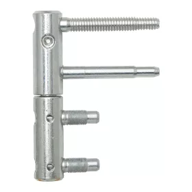   3-DIM 2db pánt acél tokhoz biztonsági zár nélkül ? 20mm magasság 112mm ezüst