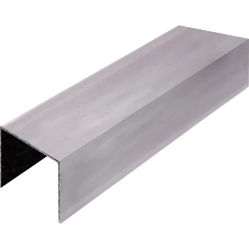 IAM DESIGN élvédő profil 27 x 245 x 15 mm szálcsiszolt nemesacél V4A