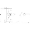 Ibfm Rudas Ajtócsukó 91150 mm 80 Kg-os Ajtósúlyhozhorganyzott