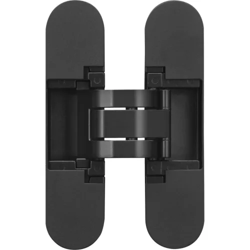 ANSELMI rejtett ajtópánt AN 172 3D cink présöntvény fekete