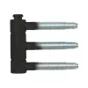 Acéltok pánt 3-részes pánt 18 x 61 mm acél fekete