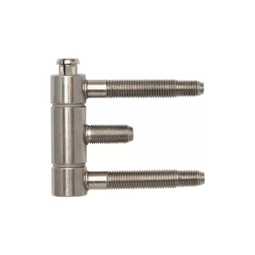Acéltok Pánt 3-részes Pánt 18 X 61 mm Acél Nikkelezett