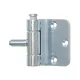Acéltok pánt 3-részes pánt 18 X 62 mm horganyzott acél