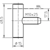 Simonswerk Ajtópánt Tokrész V 4700 Wf Pánt  15 mm Nemesacél