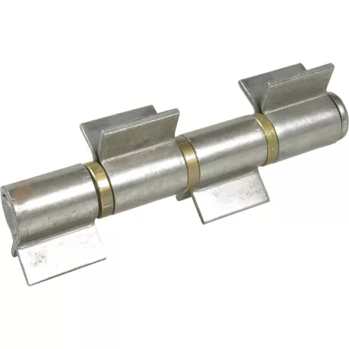 Hegeszthető pánt 4-részes V-átfedés 408A pántmag. 180mm ? 28 mm acél nyers