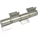 Hegeszthető pánt 4-részes V-átfedés 408A pántmag. 180mm ? 28 mm acél nyers
