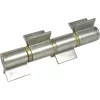 Hegeszthető pánt 4-részes V-átfedés 408A pántmag. 180mm ? 28 mm acél nyers