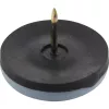 Alaplapos pánt kúpos tüske ? 16 mm nemesacél hatású