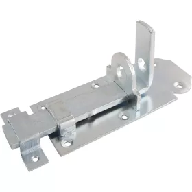   Toló retesz fogadóval 160 x 55 mm sárgára passzivált acél