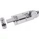 Egyenes tolóretesz fogadóval alaplap 60 x 25 mm horganyzott