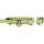 Egyenes retesz 19 x 4 mm lap 160 x 42 mm fényes sárgaréz