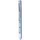 Belső ajtótolózár 425 mm 8-as sugár ezüstszínű acél (57916)
