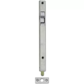   Ajtóélretesz U-ház tolófogantyúval 250 x 20 x 15 mm löket 22 horg. acél