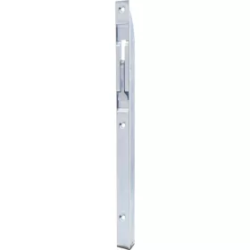   Ajtóélretesz U-ház áthajtókarral 400 x 18 x 17 mm löket 15 ezüst horg. acél