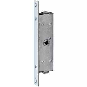   Beép retesz 196 x 24 x 3 mm előlappal M10 belső men kulcsköz-mér 23 horg acél