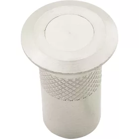 Padlópersely zárral 10 mm nikkelezett sárgaréz