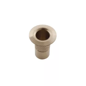 Padlóhüvely zár nélkül 12 mm csupasz sárgaréz