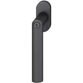   FSB ablakkilincs 34 1108 81415 zárható ovális rozetta auminium fekete matt