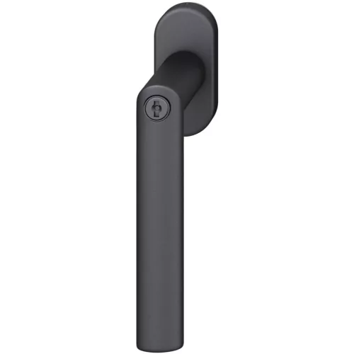 FSB ablakkilincs 34 1108 81415 zárható ovális rozetta auminium fekete matt