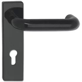 ECO U-alakú kilincsgarnitúra FS 72 mm TS 44-46 mm fekete