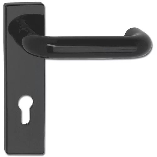 ECO U-alakú kilincsgarnitúra FS 72 mm TS 44-46 mm fekete