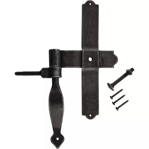 Ajtó keresztpánt Klam 2376 szár 140 x 240 mm vas horganyzottt régi csiszolt