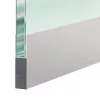 PLANET ajtótömítő KG-F10 keskeny RD 1334x135x46mm egyoldalas alu