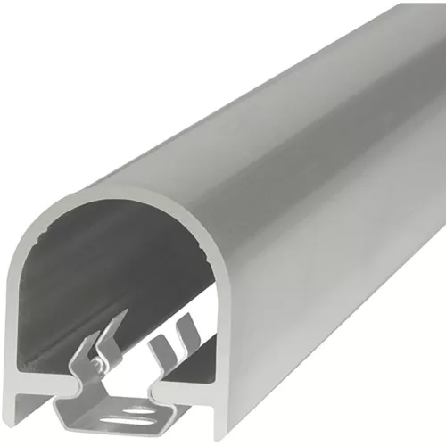 ujjvédő/takaró profil FSA 8100 1755 x 18 x 19 mm alumínium ezüst eloxált
